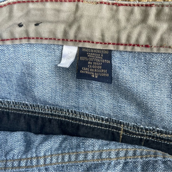 MARITHE FRANCOIS GIRBAUD Jean Shorts Blue Cotton Denim Jorts Men’s SZ 42 - Picture 8 of 16